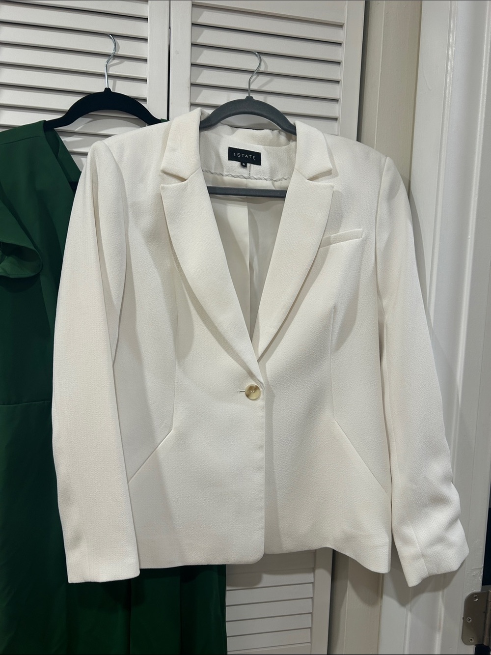 1. State White Blazer
